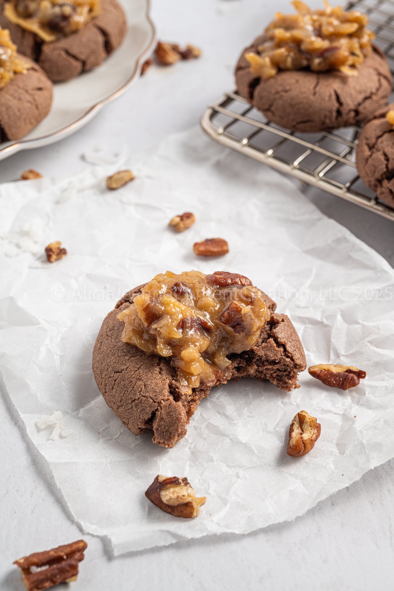 German Chocolate Cake Cookies - *EXCLUSIVE*