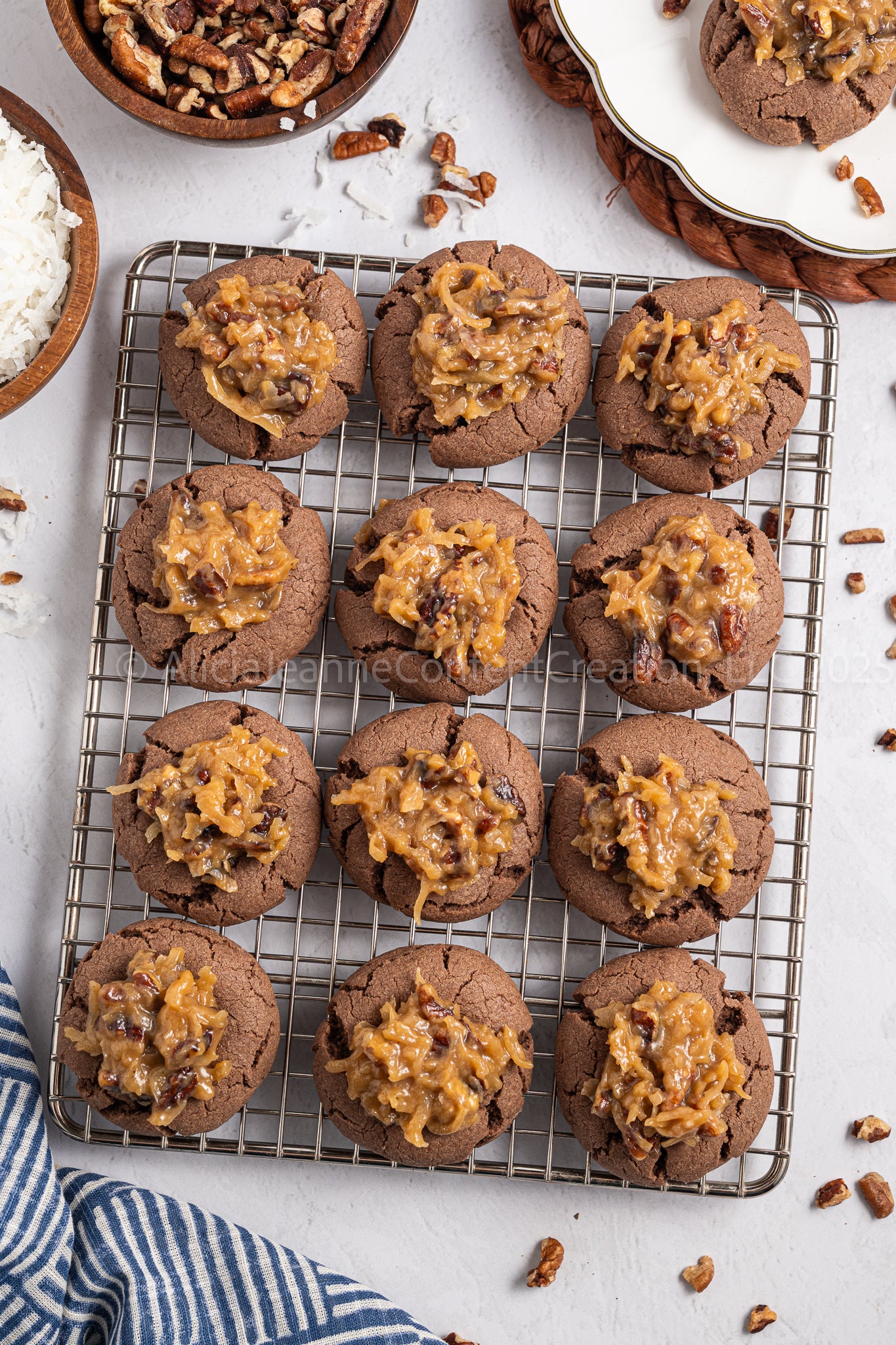 German Chocolate Cake Cookies - *EXCLUSIVE*