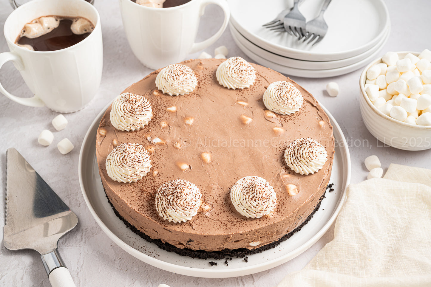 Hot Cocoa Cheesecake - *EXCLUSIVE*