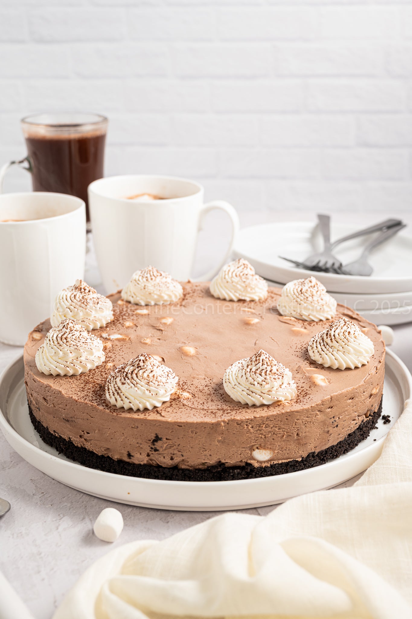 Hot Cocoa Cheesecake - *EXCLUSIVE*