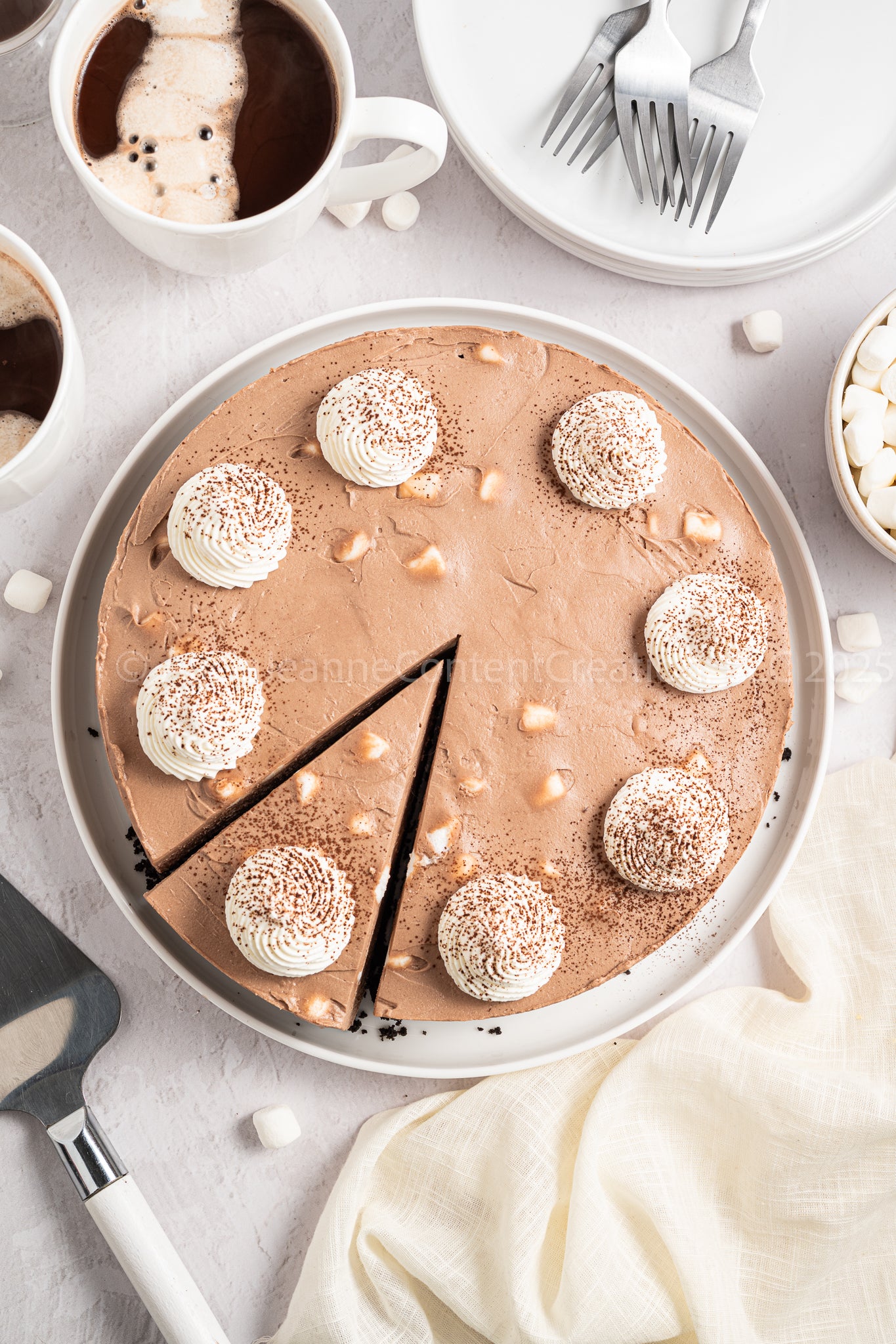 Hot Cocoa Cheesecake - *EXCLUSIVE*