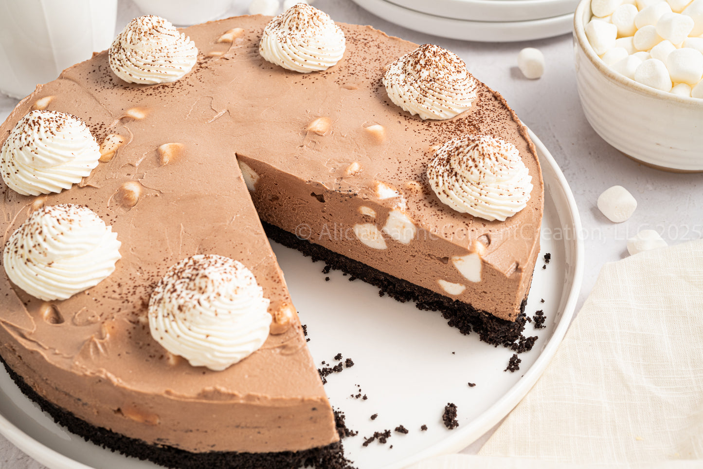 Hot Cocoa Cheesecake - *EXCLUSIVE*