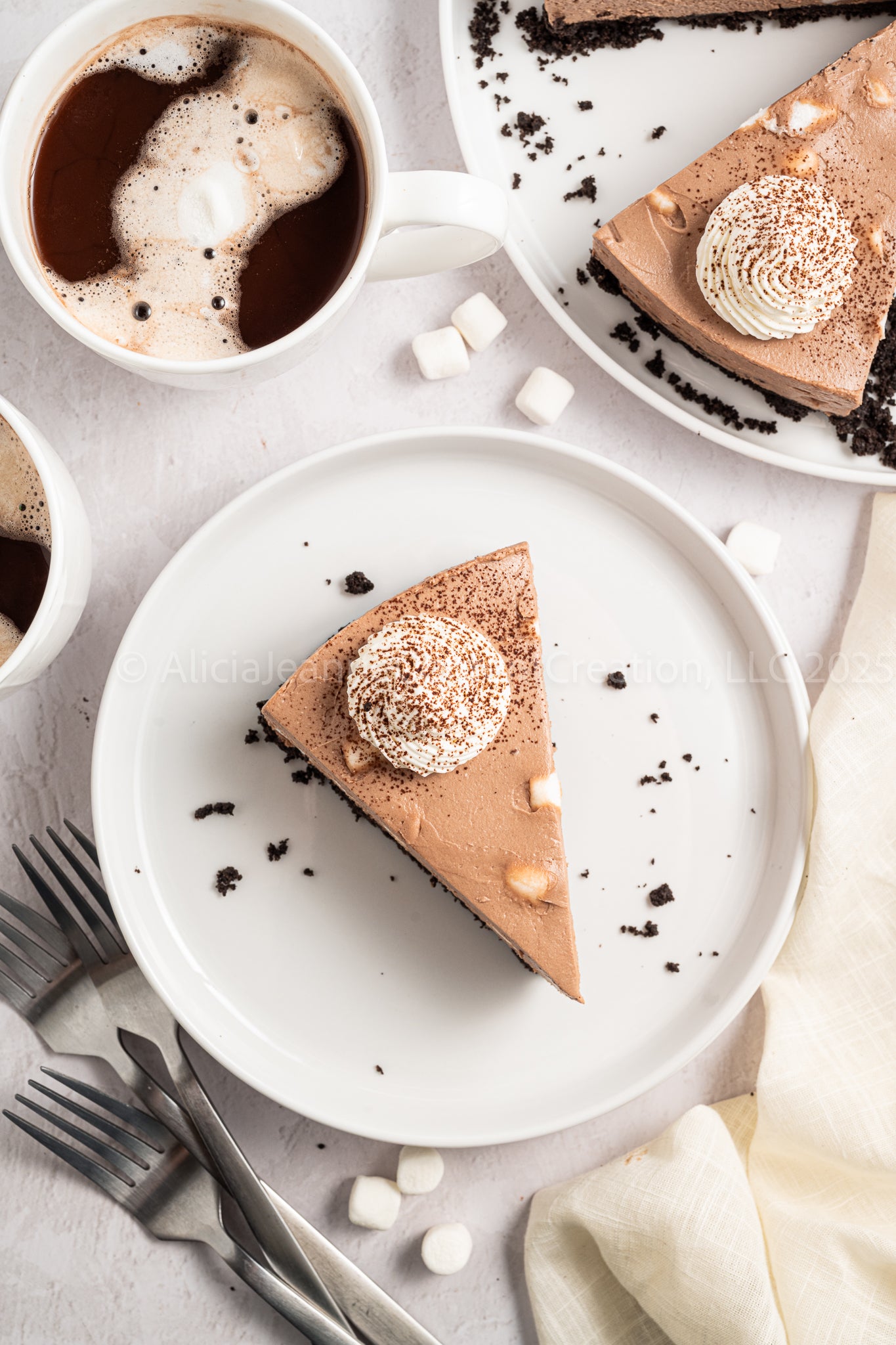 Hot Cocoa Cheesecake - *EXCLUSIVE*