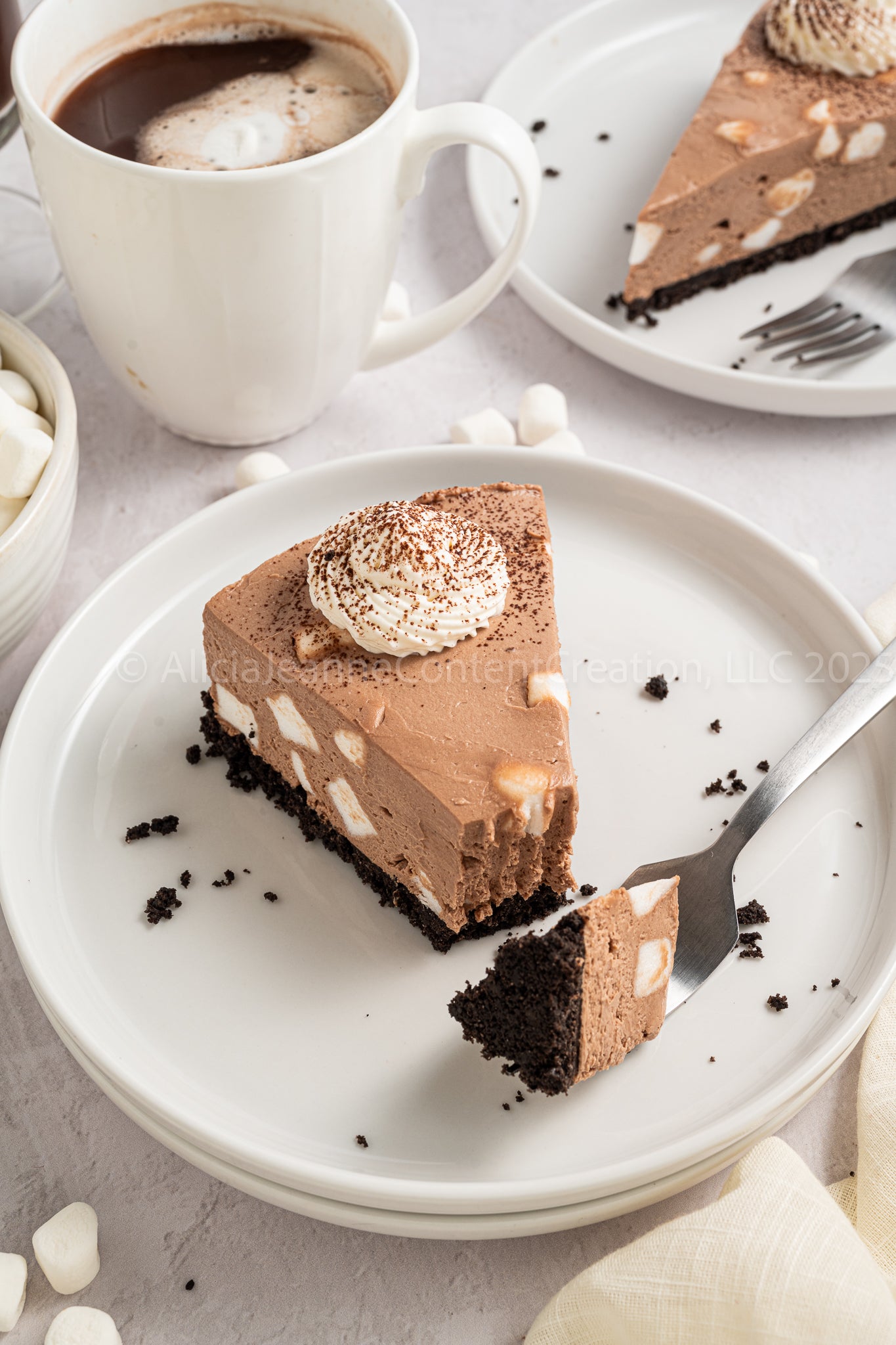 Hot Cocoa Cheesecake - *EXCLUSIVE*