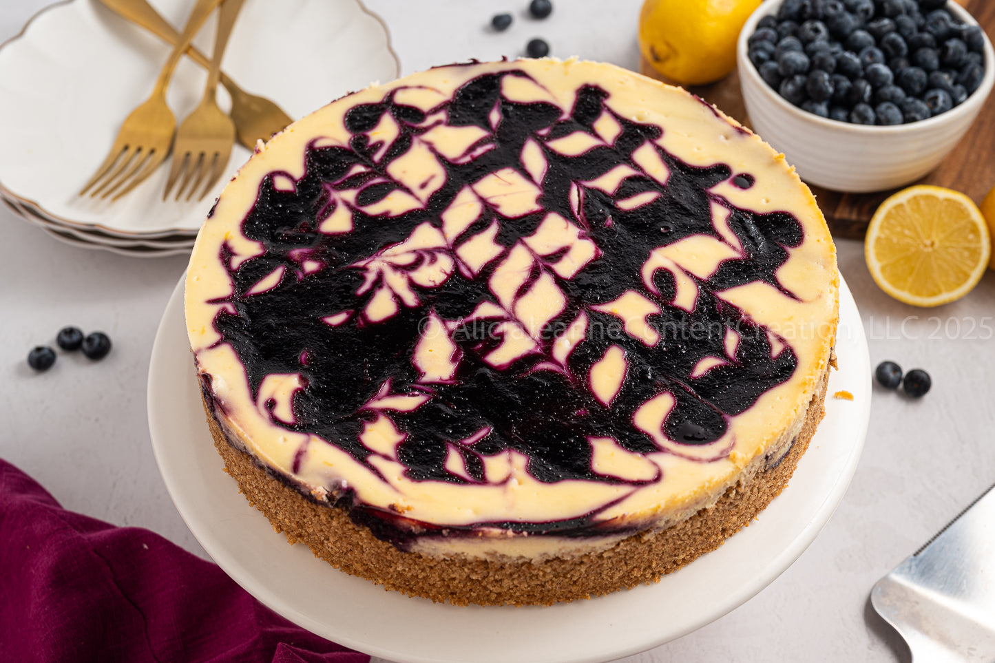 Blueberry Lemon Cheesecake - *EXCLUSIVE*