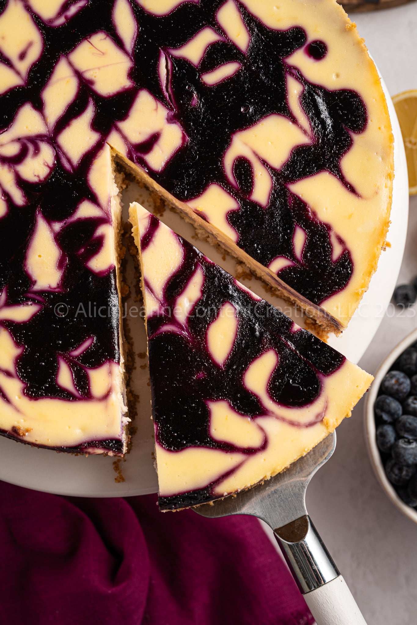 Blueberry Lemon Cheesecake - *EXCLUSIVE*