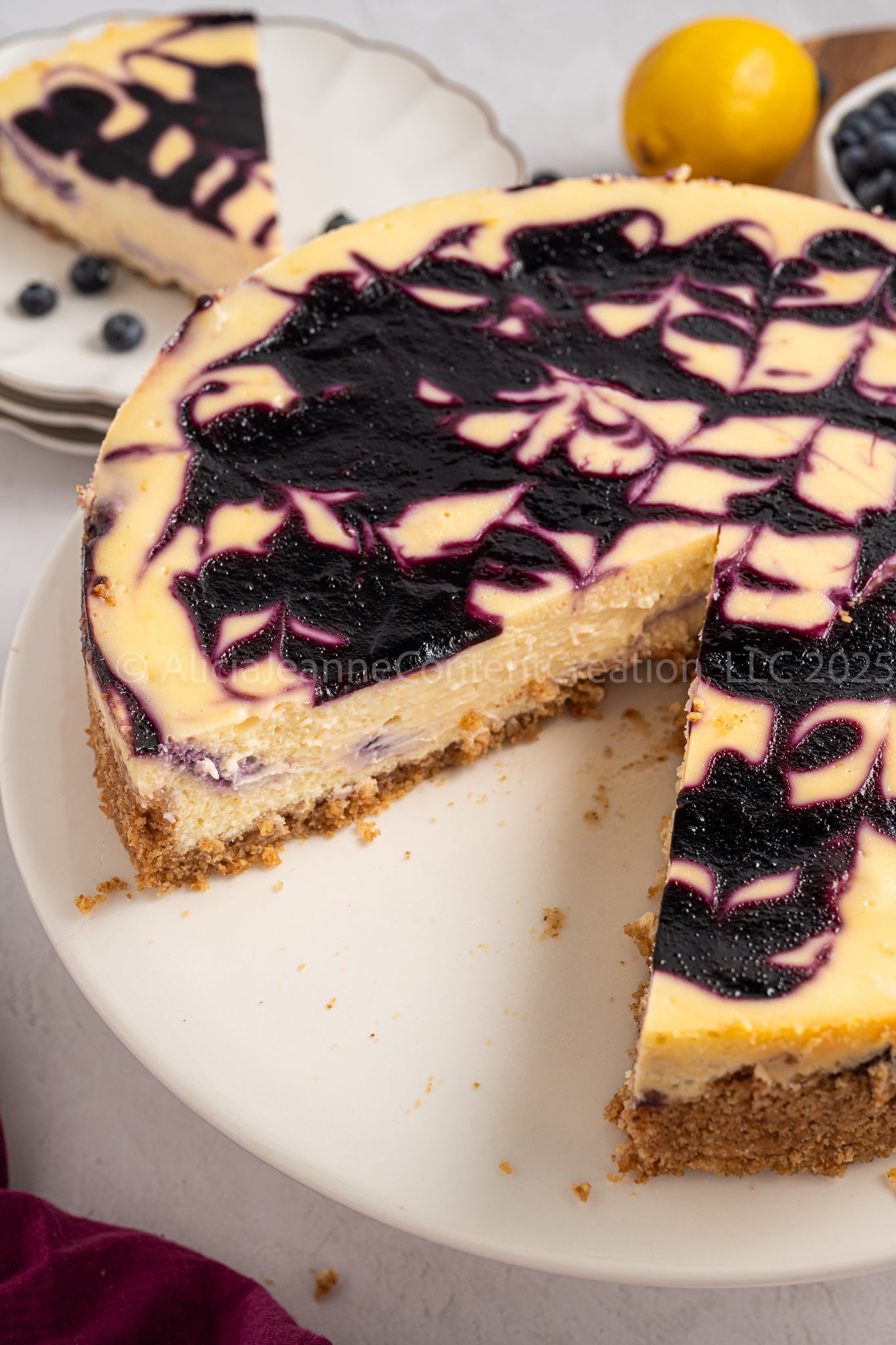 Blueberry Lemon Cheesecake - *EXCLUSIVE*