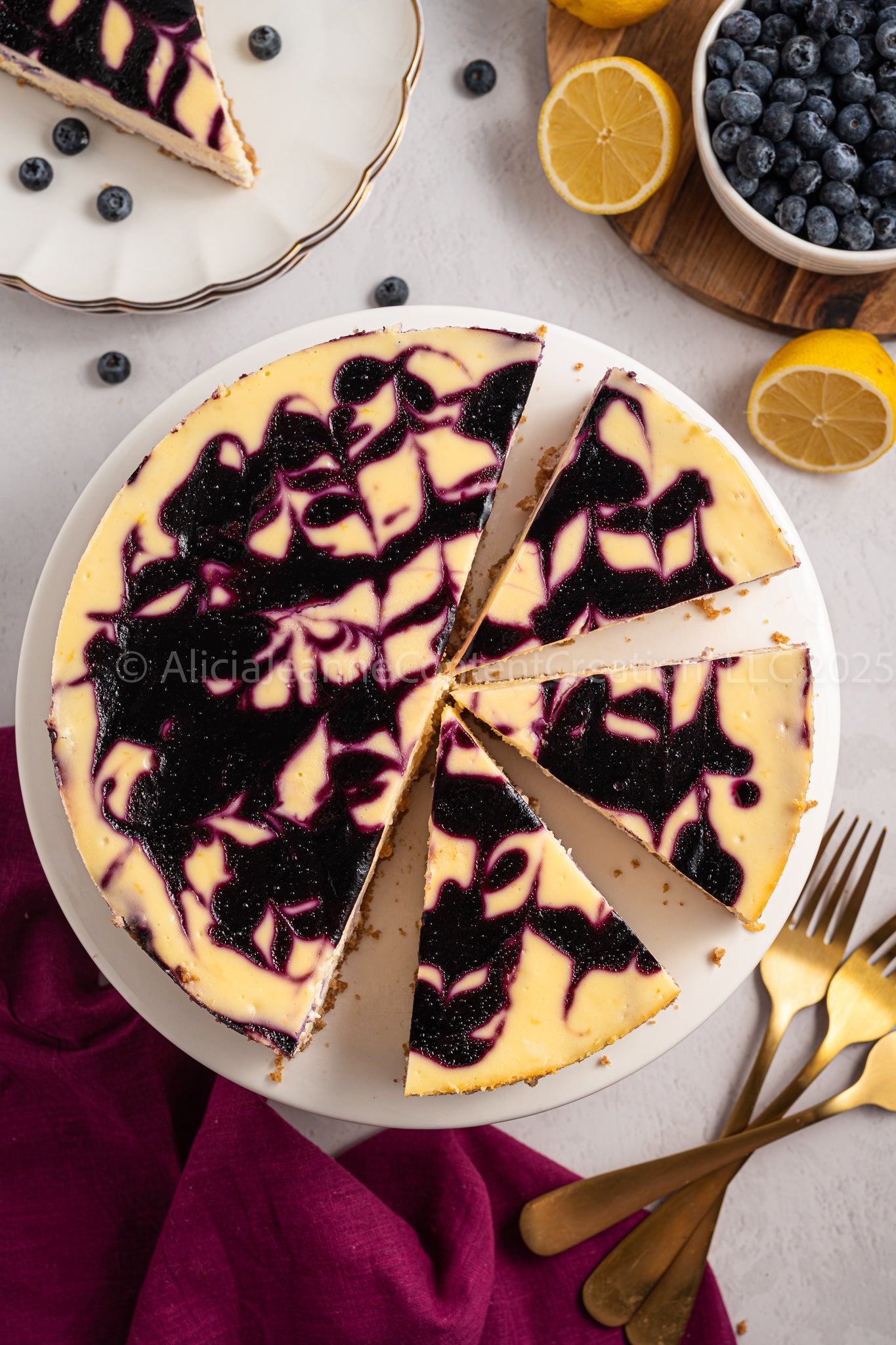 Blueberry Lemon Cheesecake - *EXCLUSIVE*