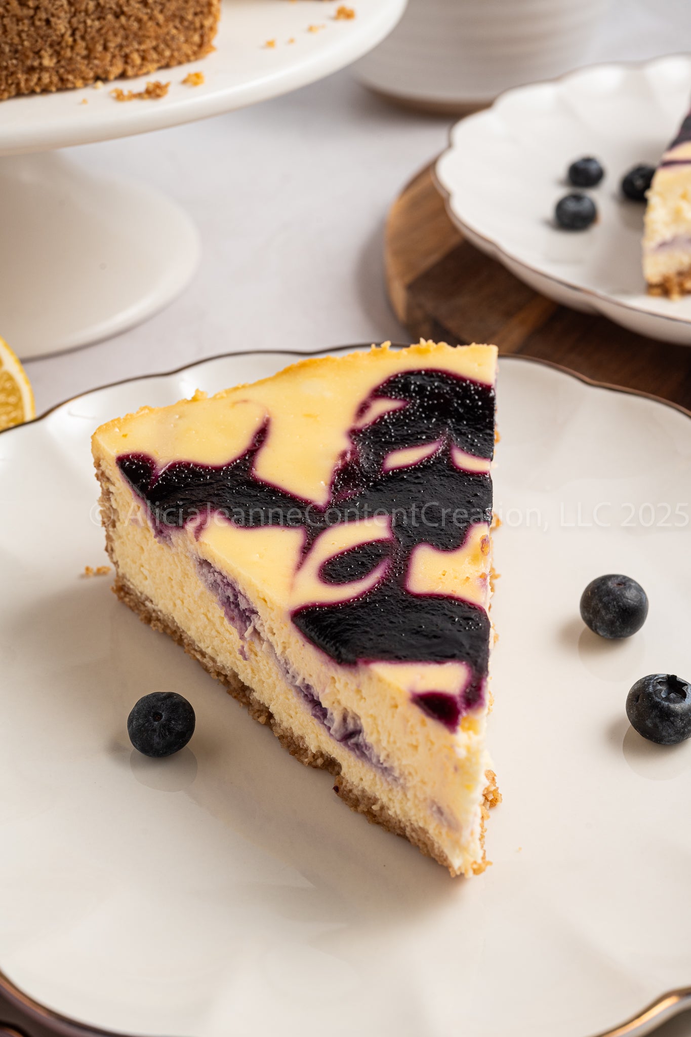 Blueberry Lemon Cheesecake - *EXCLUSIVE*