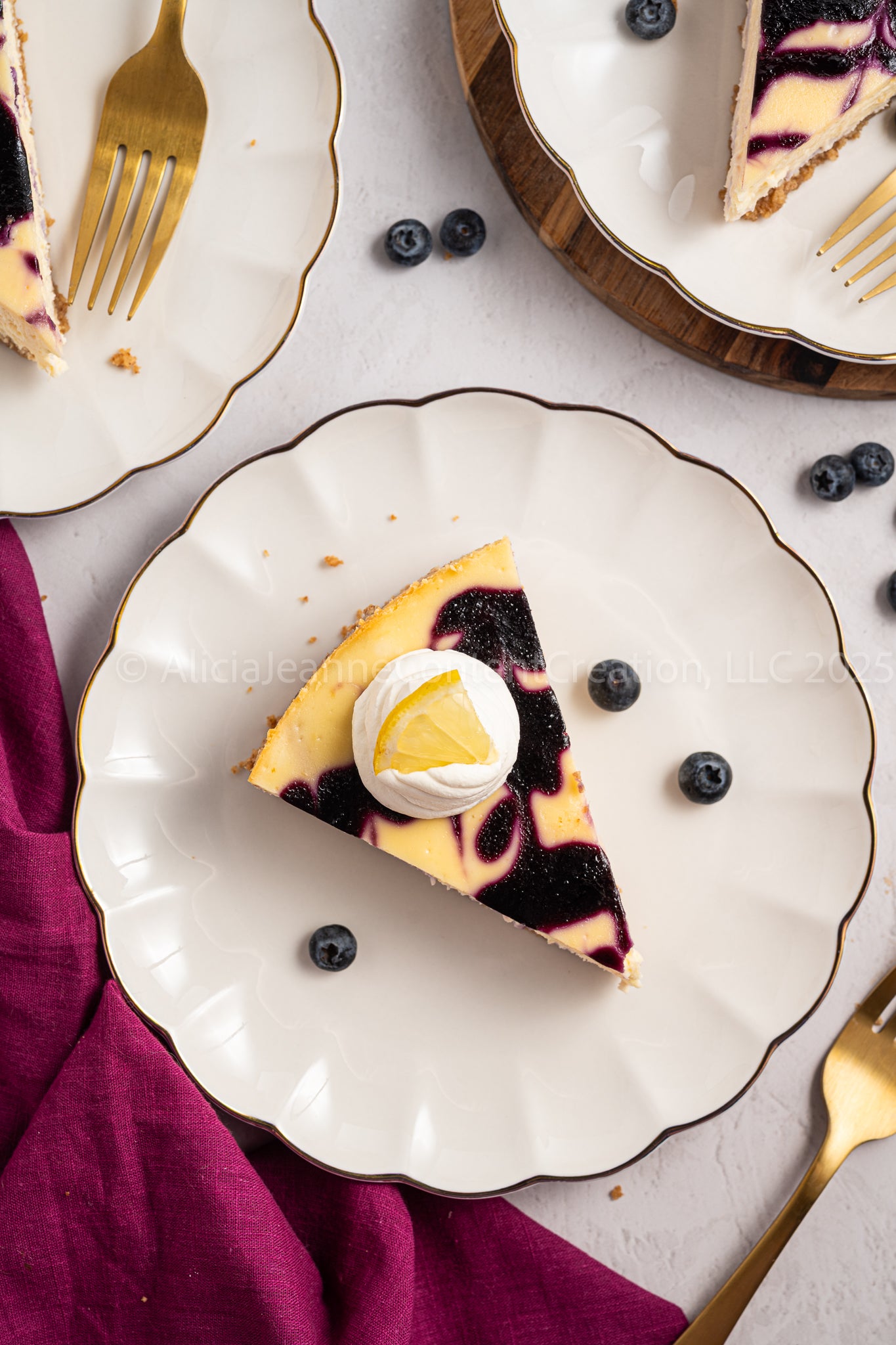 Blueberry Lemon Cheesecake - *EXCLUSIVE*