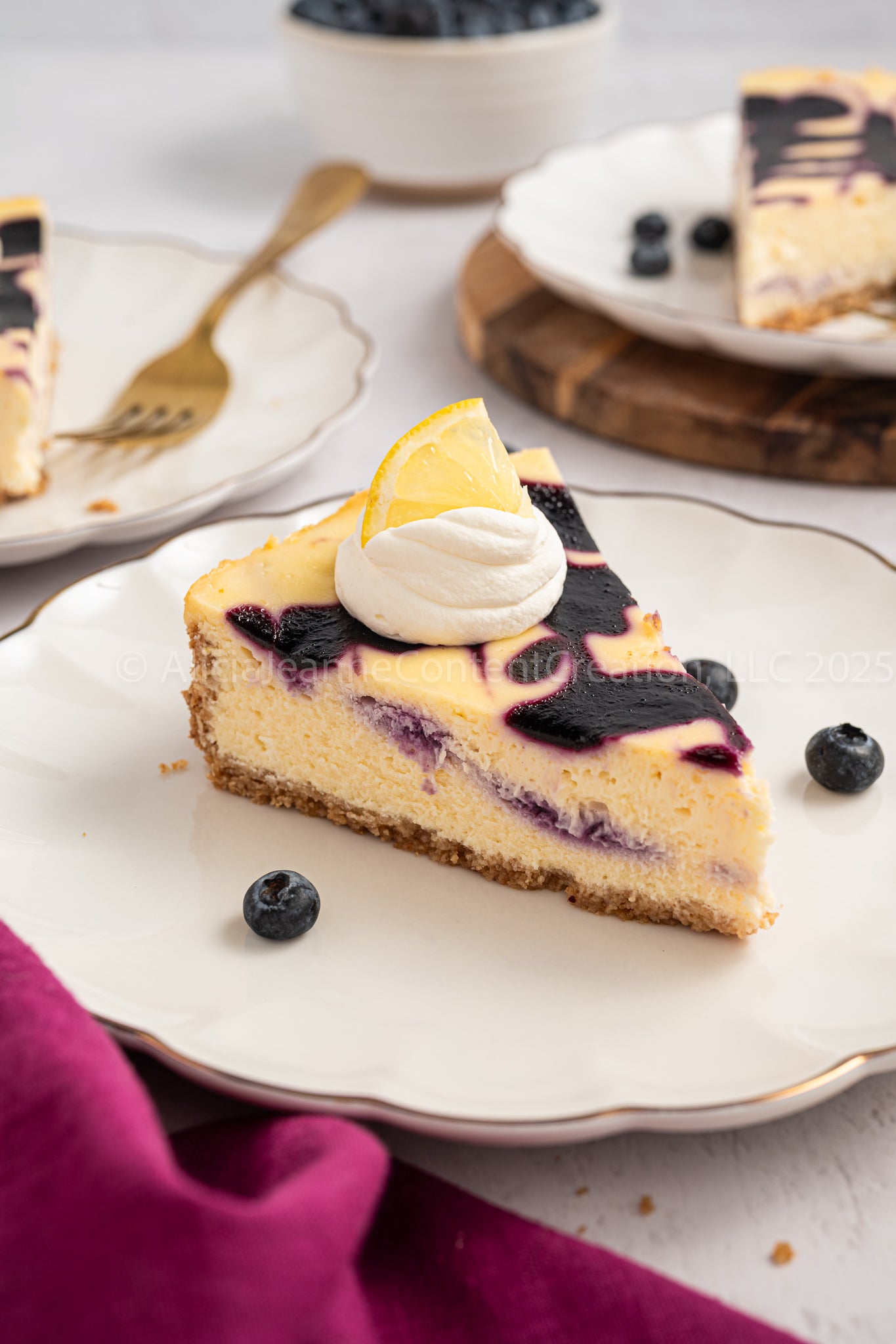 Blueberry Lemon Cheesecake - *EXCLUSIVE*