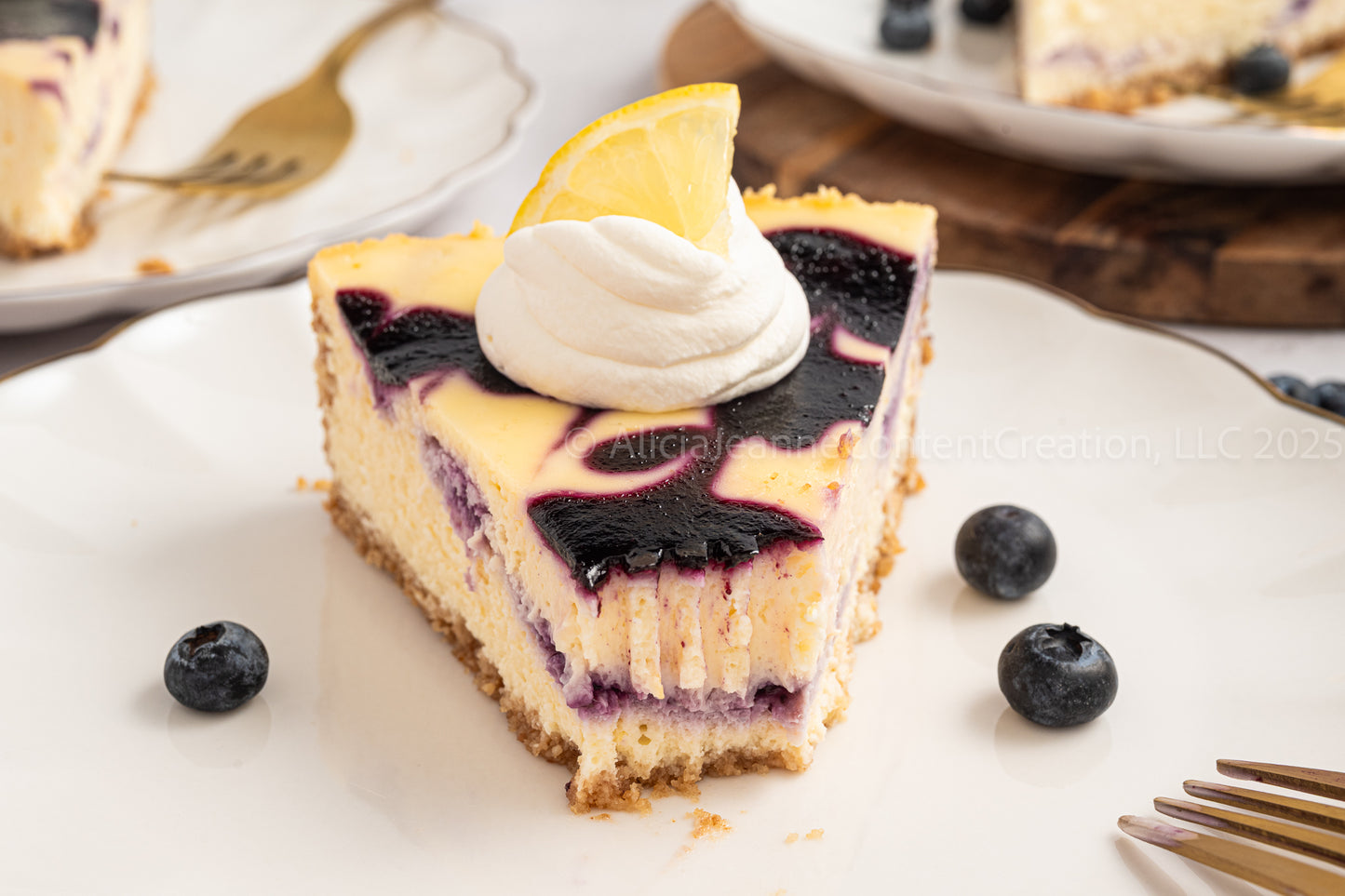 Blueberry Lemon Cheesecake - *EXCLUSIVE*