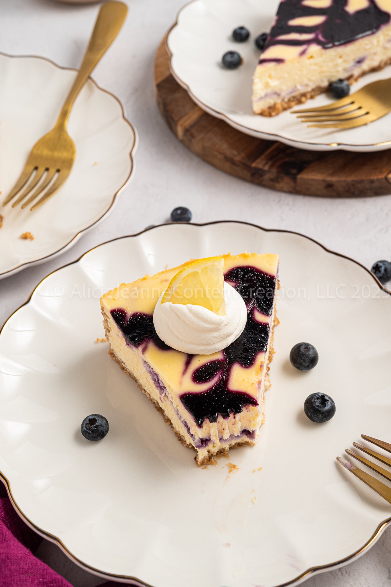 Blueberry Lemon Cheesecake - *EXCLUSIVE*
