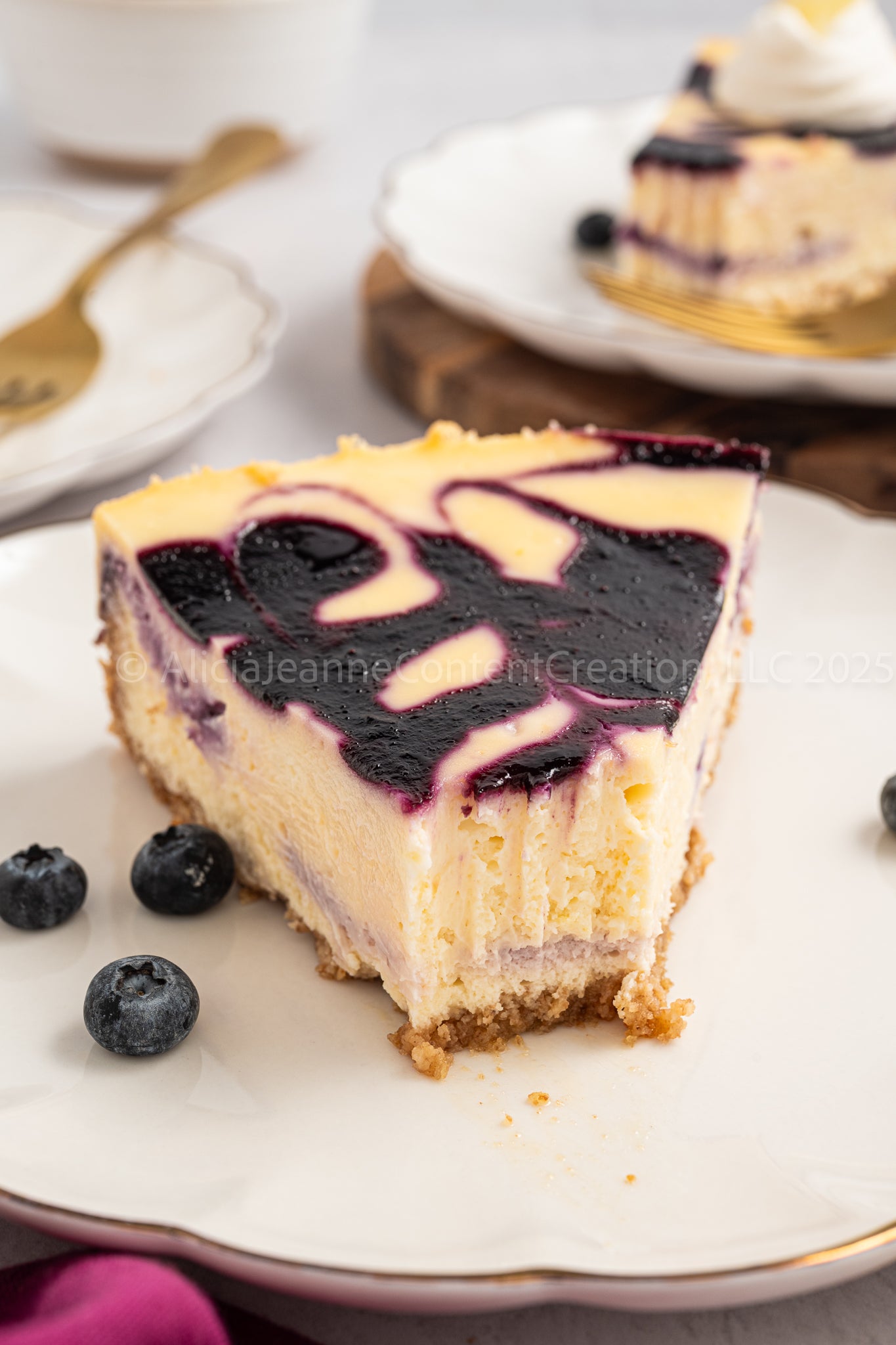 Blueberry Lemon Cheesecake - *EXCLUSIVE*