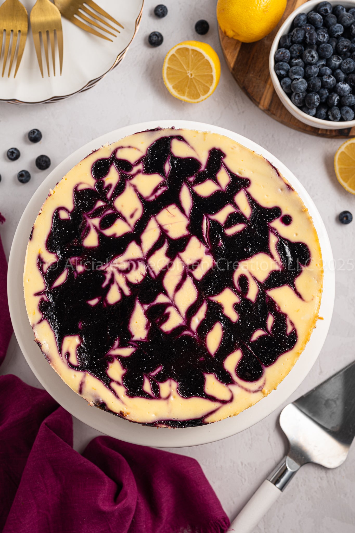 Blueberry Lemon Cheesecake - *EXCLUSIVE*