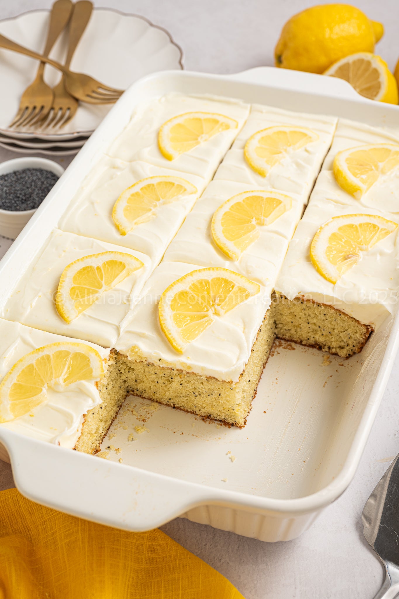 Lemon Poppy Seed Cake - *EXCLUSIVE*
