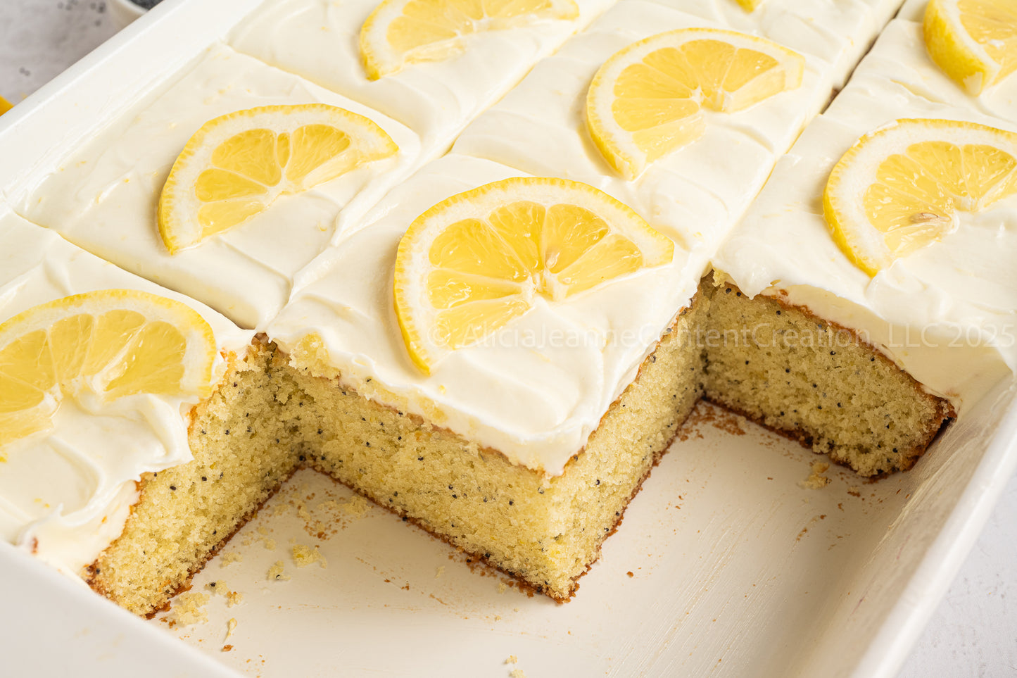 Lemon Poppy Seed Cake - *EXCLUSIVE*