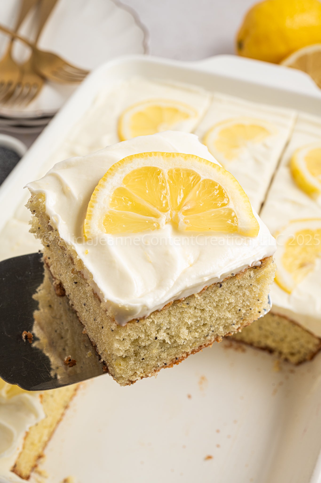 Lemon Poppy Seed Cake - *EXCLUSIVE*