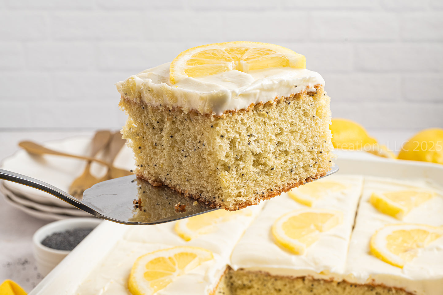Lemon Poppy Seed Cake - *EXCLUSIVE*