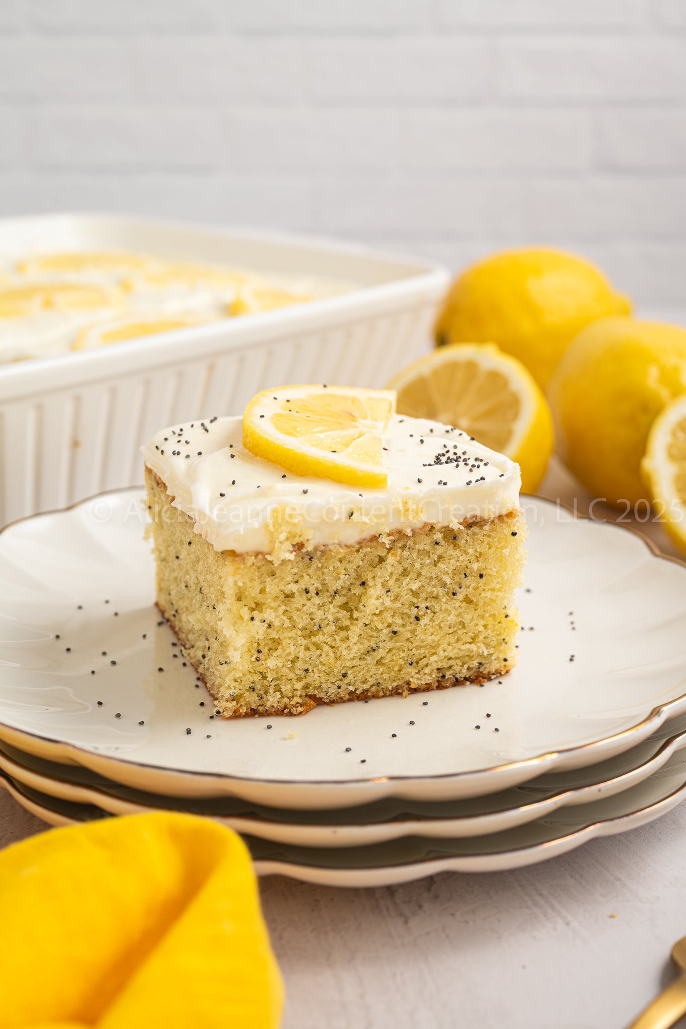 Lemon Poppy Seed Cake - *EXCLUSIVE*