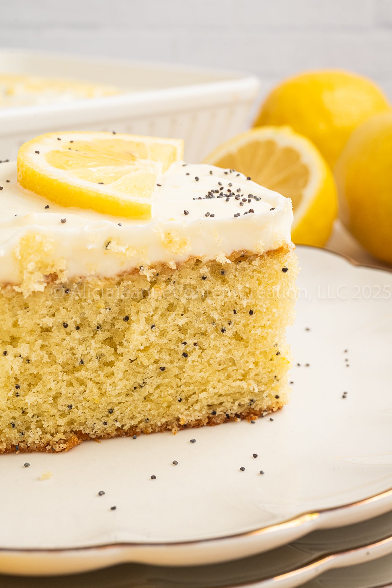 Lemon Poppy Seed Cake - *EXCLUSIVE*