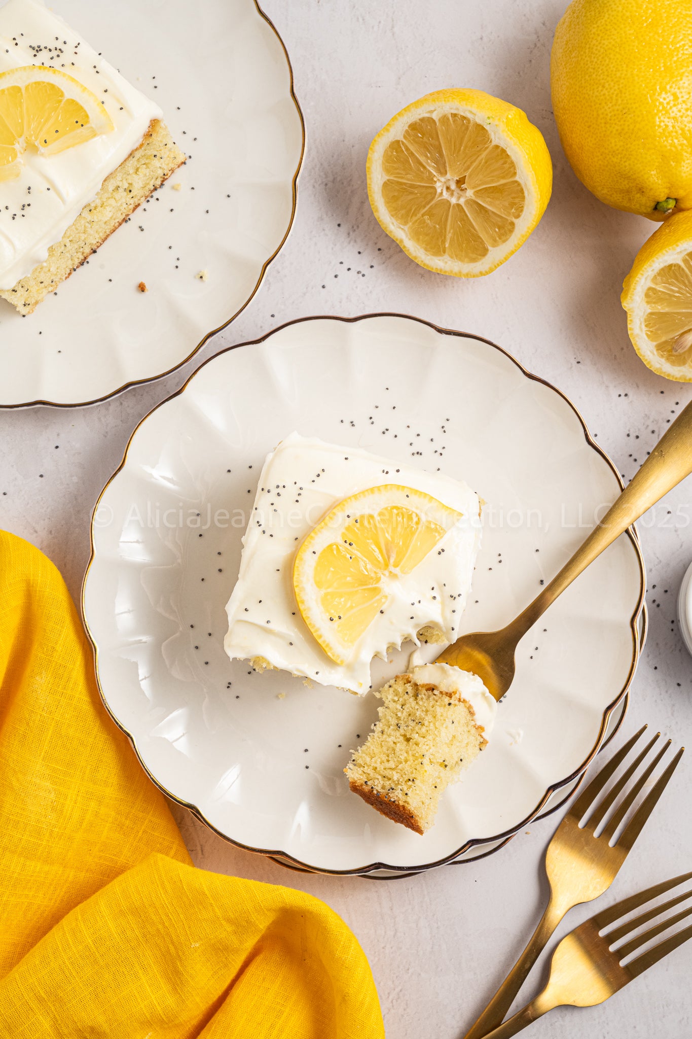 Lemon Poppy Seed Cake - *EXCLUSIVE*
