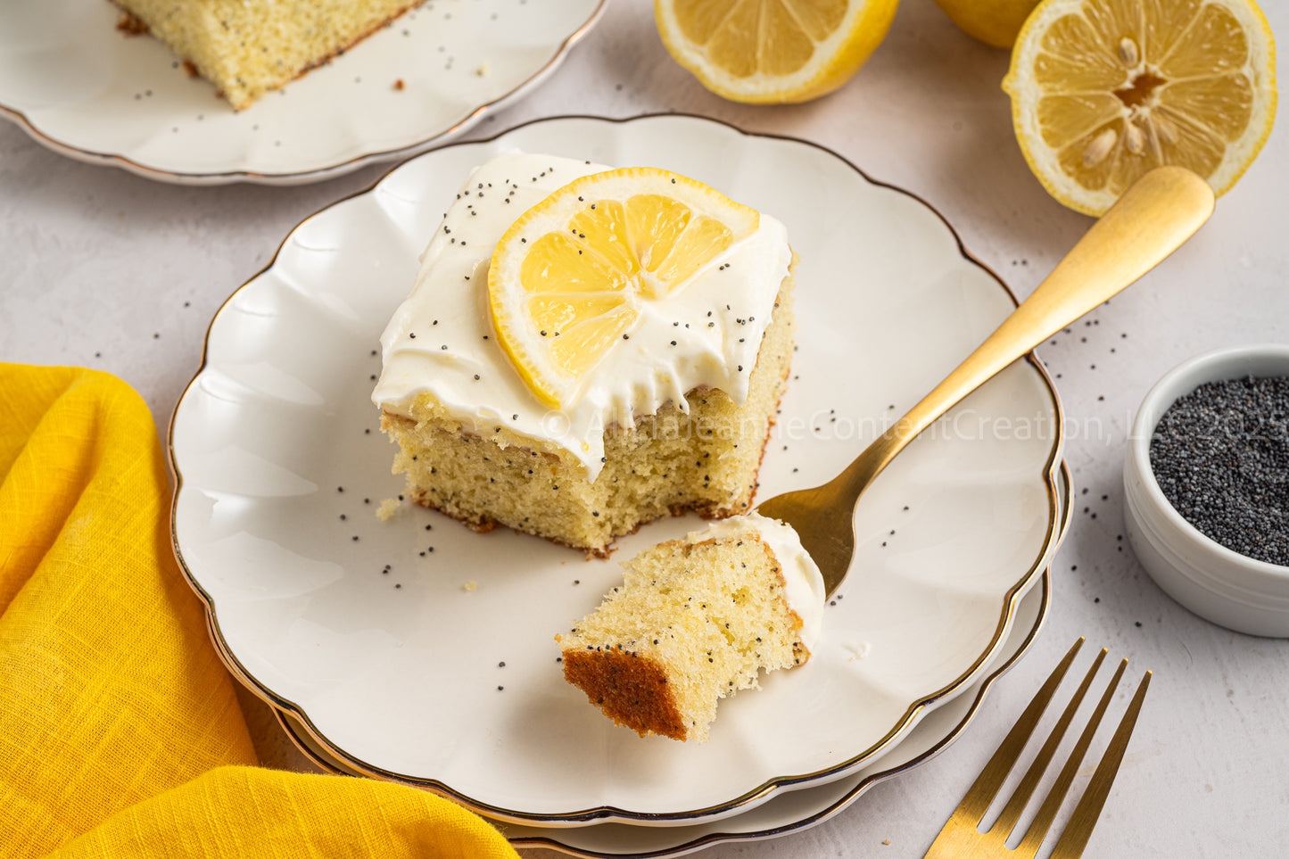 Lemon Poppy Seed Cake - *EXCLUSIVE*