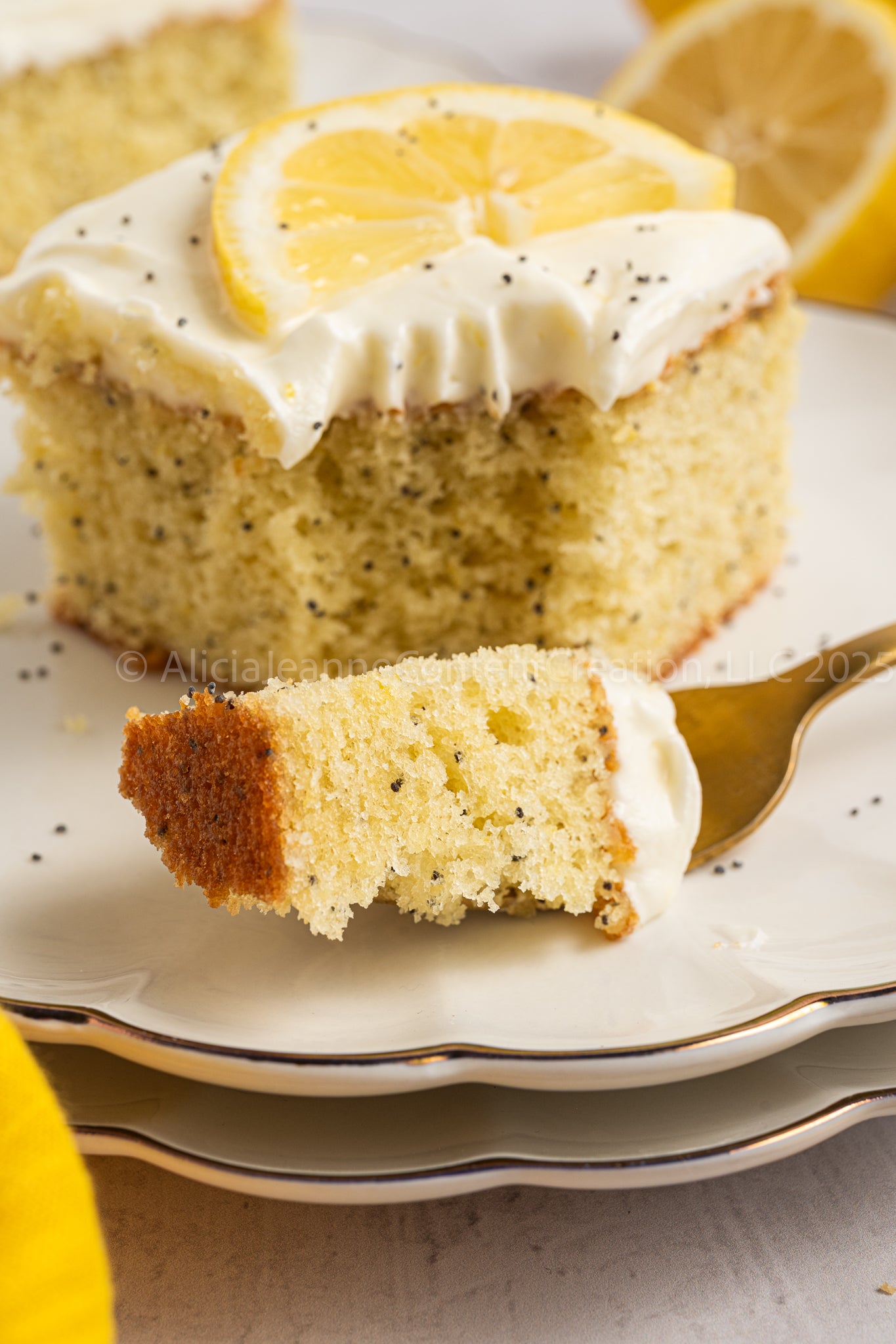 Lemon Poppy Seed Cake - *EXCLUSIVE*