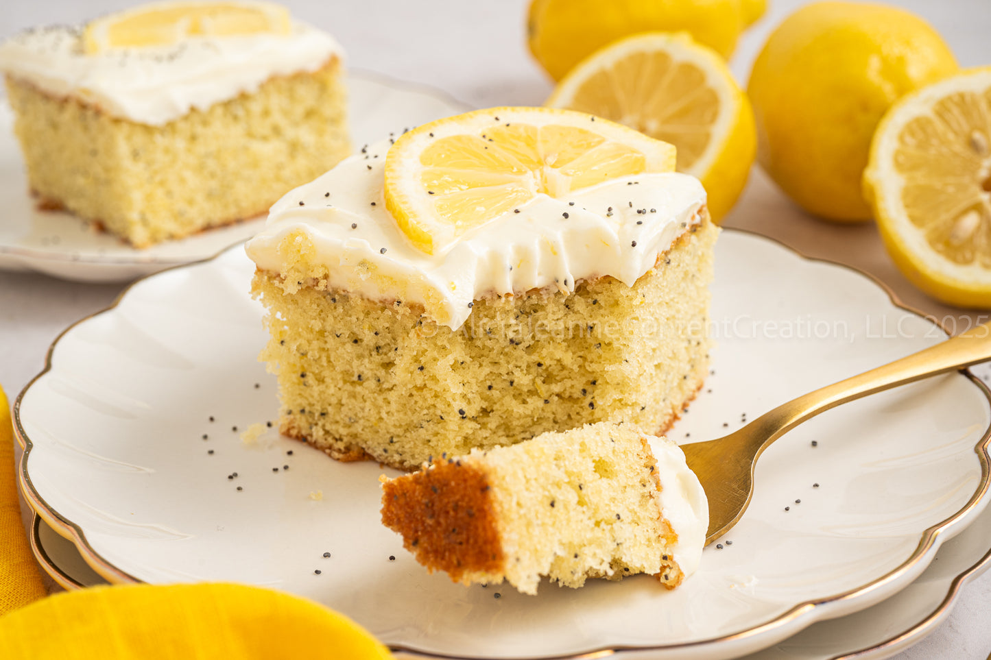 Lemon Poppy Seed Cake - *EXCLUSIVE*