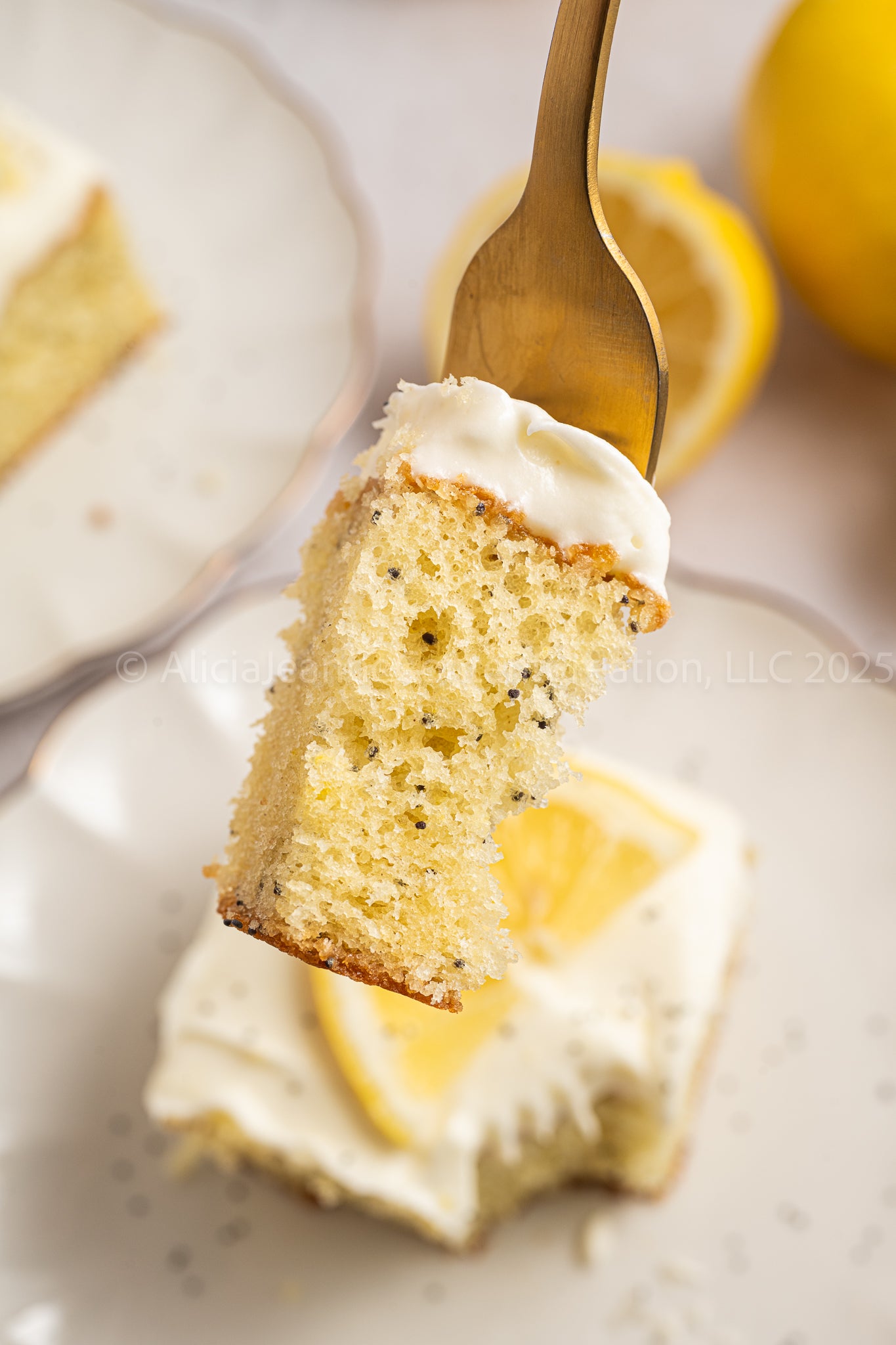 Lemon Poppy Seed Cake - *EXCLUSIVE*