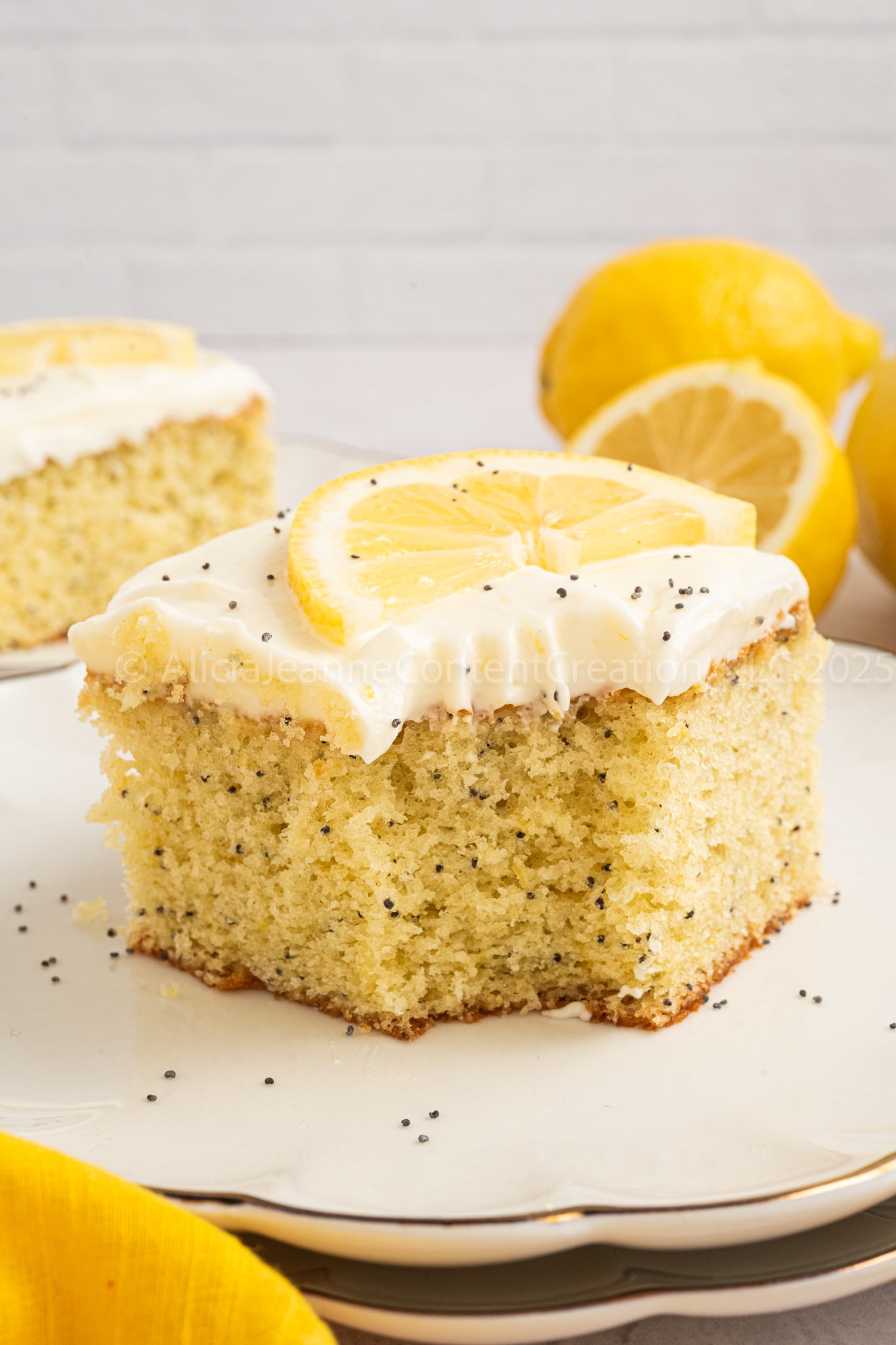 Lemon Poppy Seed Cake - *EXCLUSIVE*