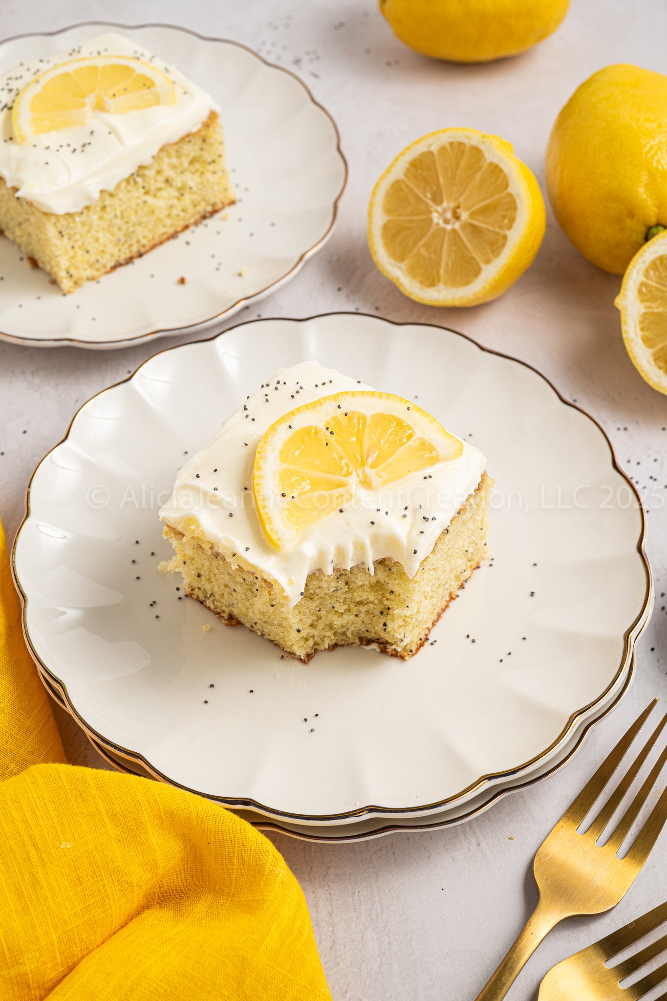 Lemon Poppy Seed Cake - *EXCLUSIVE*