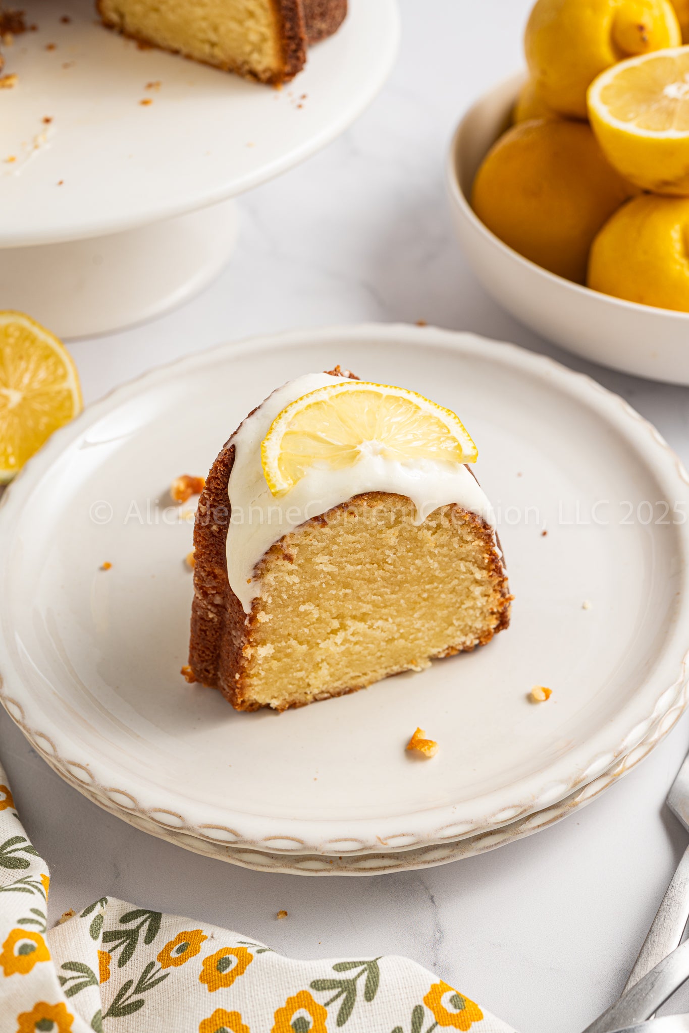 Lemon Ricotta Pound Cake - *EXCLUSIVE*
