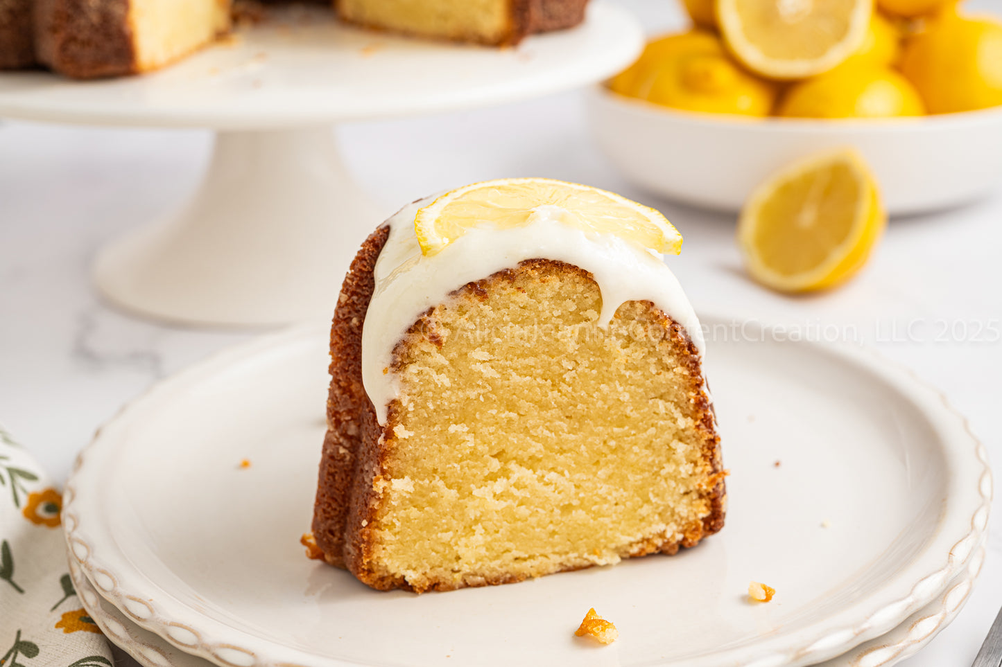 Lemon Ricotta Pound Cake - *EXCLUSIVE*