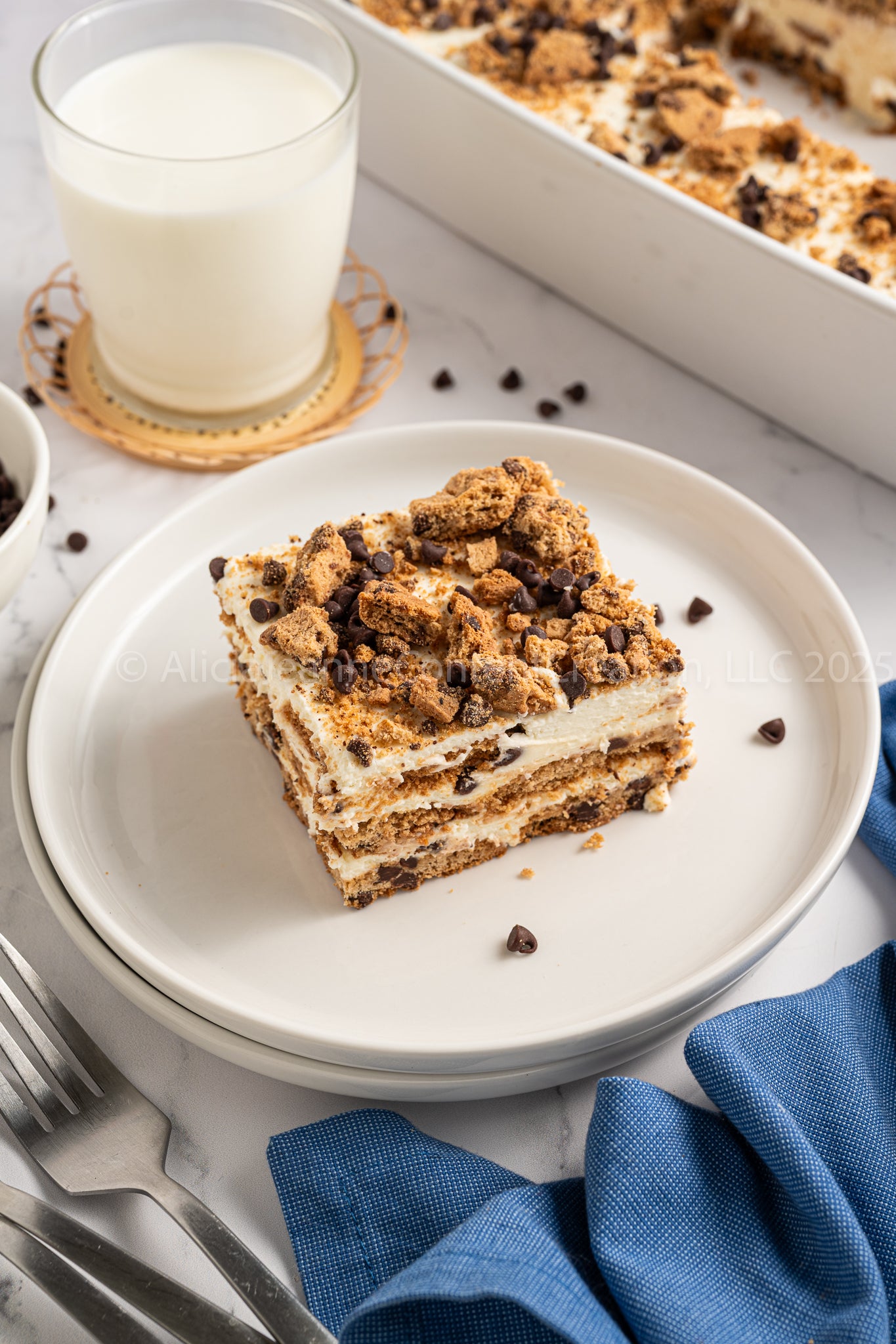 Milk and Cookies Icebox Cake - *EXCLUSIVE*