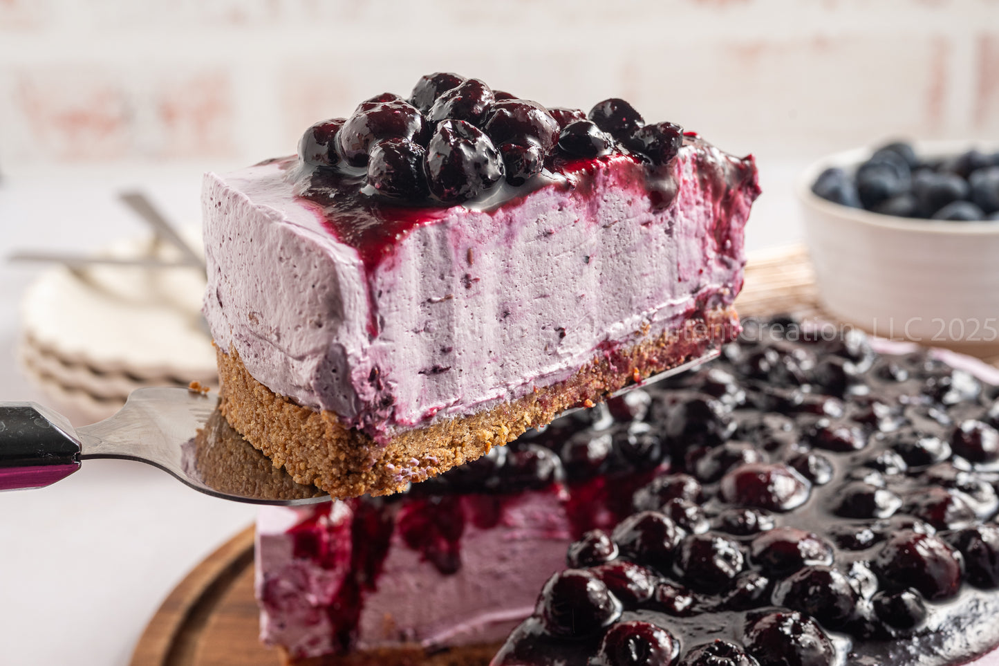 No Bake Blueberry Cheesecake - *EXCLUSIVE*