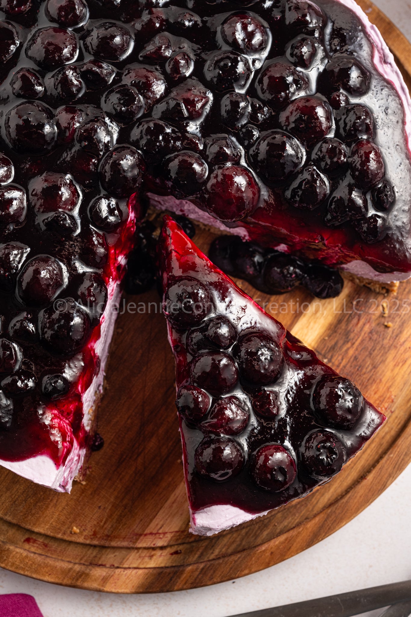 No Bake Blueberry Cheesecake - *EXCLUSIVE*