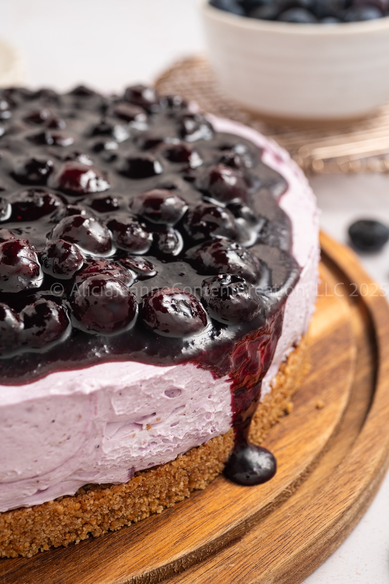 No Bake Blueberry Cheesecake - *EXCLUSIVE*