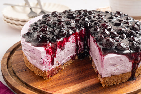No Bake Blueberry Cheesecake - *EXCLUSIVE*