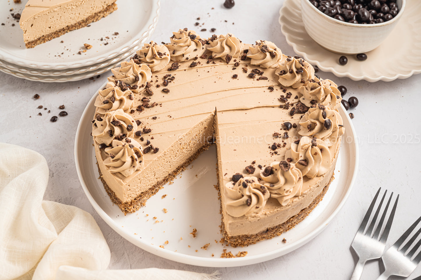 No Bake Espresso Cheesecake - *EXCLUSIVE*