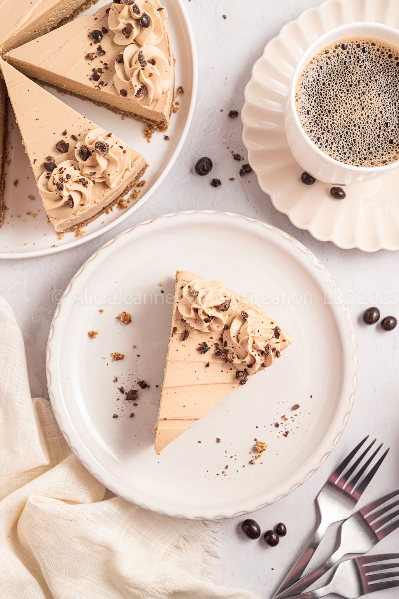No Bake Espresso Cheesecake - *EXCLUSIVE*