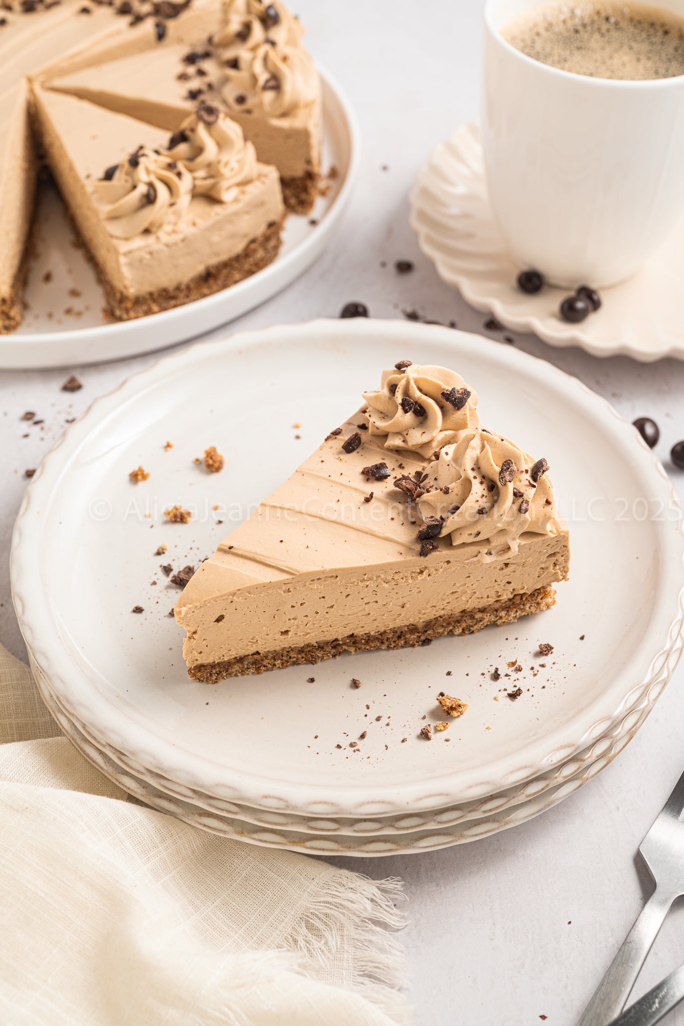 No Bake Espresso Cheesecake - *EXCLUSIVE*