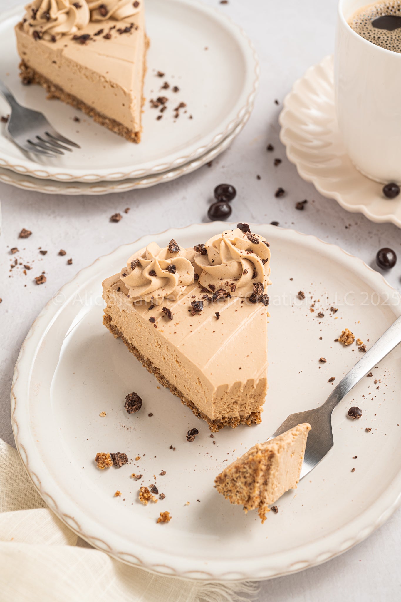 No Bake Espresso Cheesecake - *EXCLUSIVE*