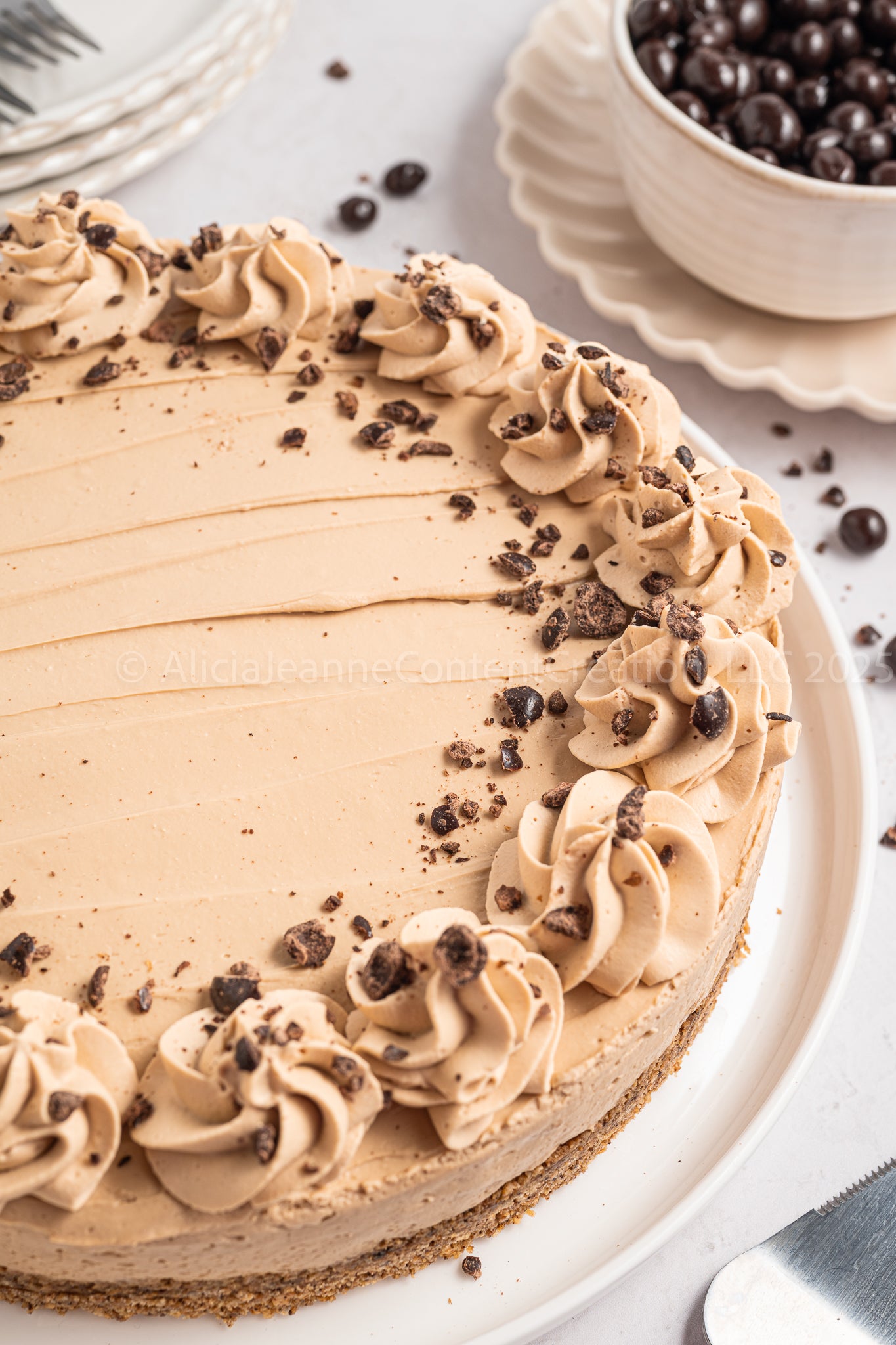 No Bake Espresso Cheesecake - *EXCLUSIVE*
