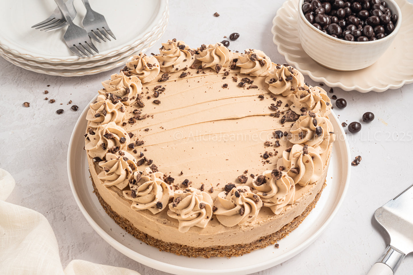 No Bake Espresso Cheesecake - *EXCLUSIVE*