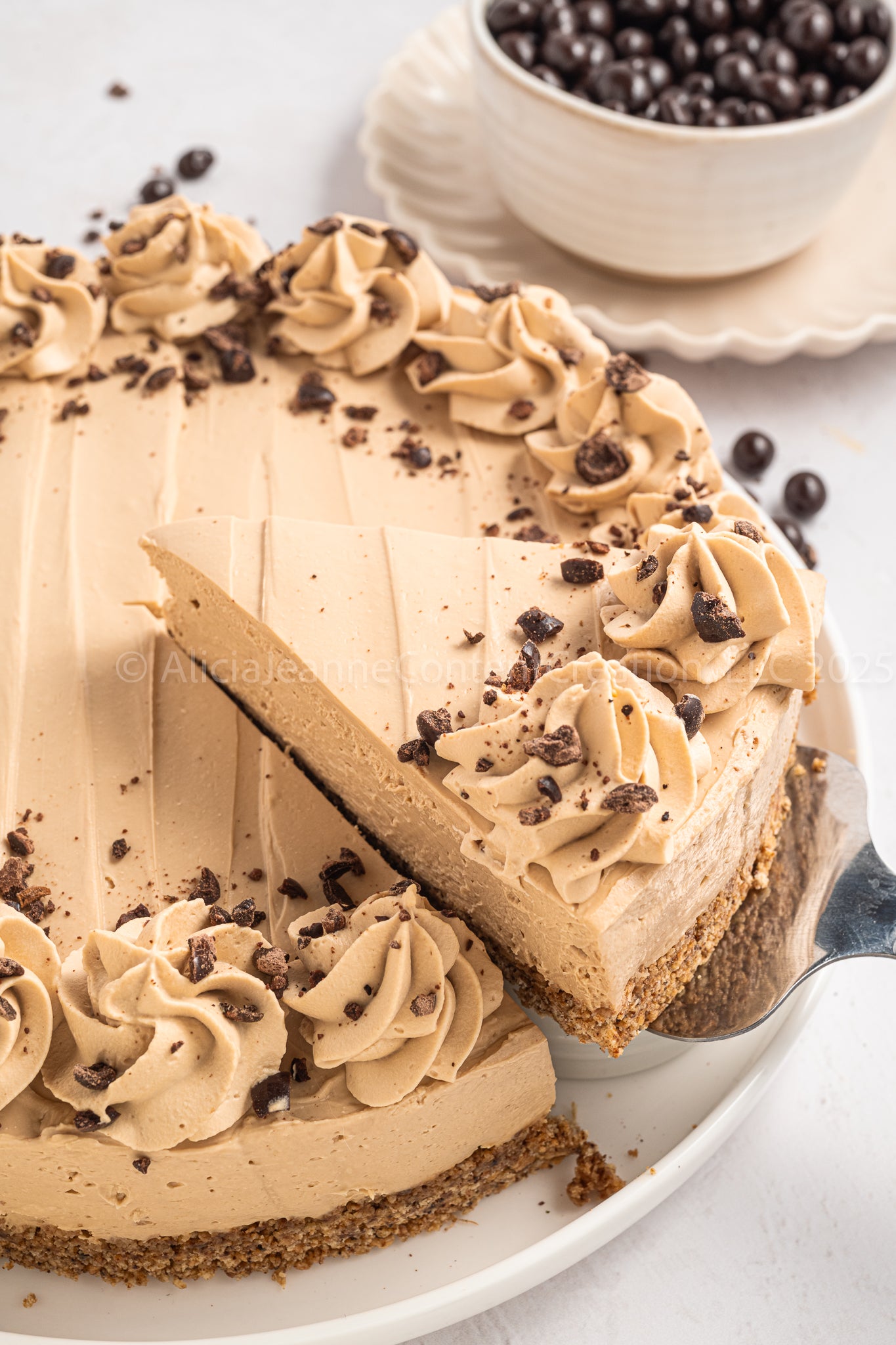 No Bake Espresso Cheesecake - *EXCLUSIVE*
