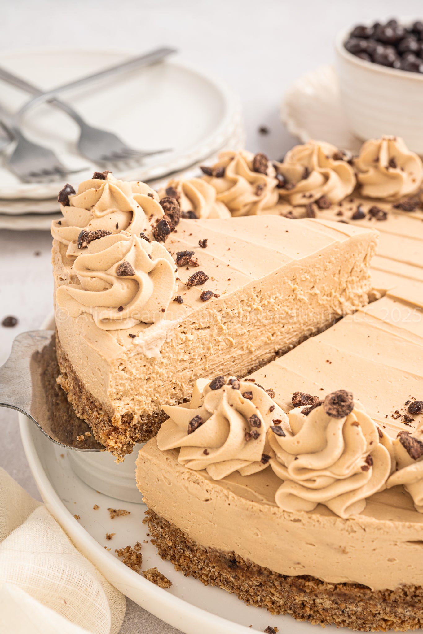 No Bake Espresso Cheesecake - *EXCLUSIVE*