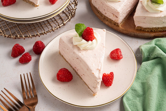 No Bake Raspberry Cheesecake - *EXCLUSIVE*