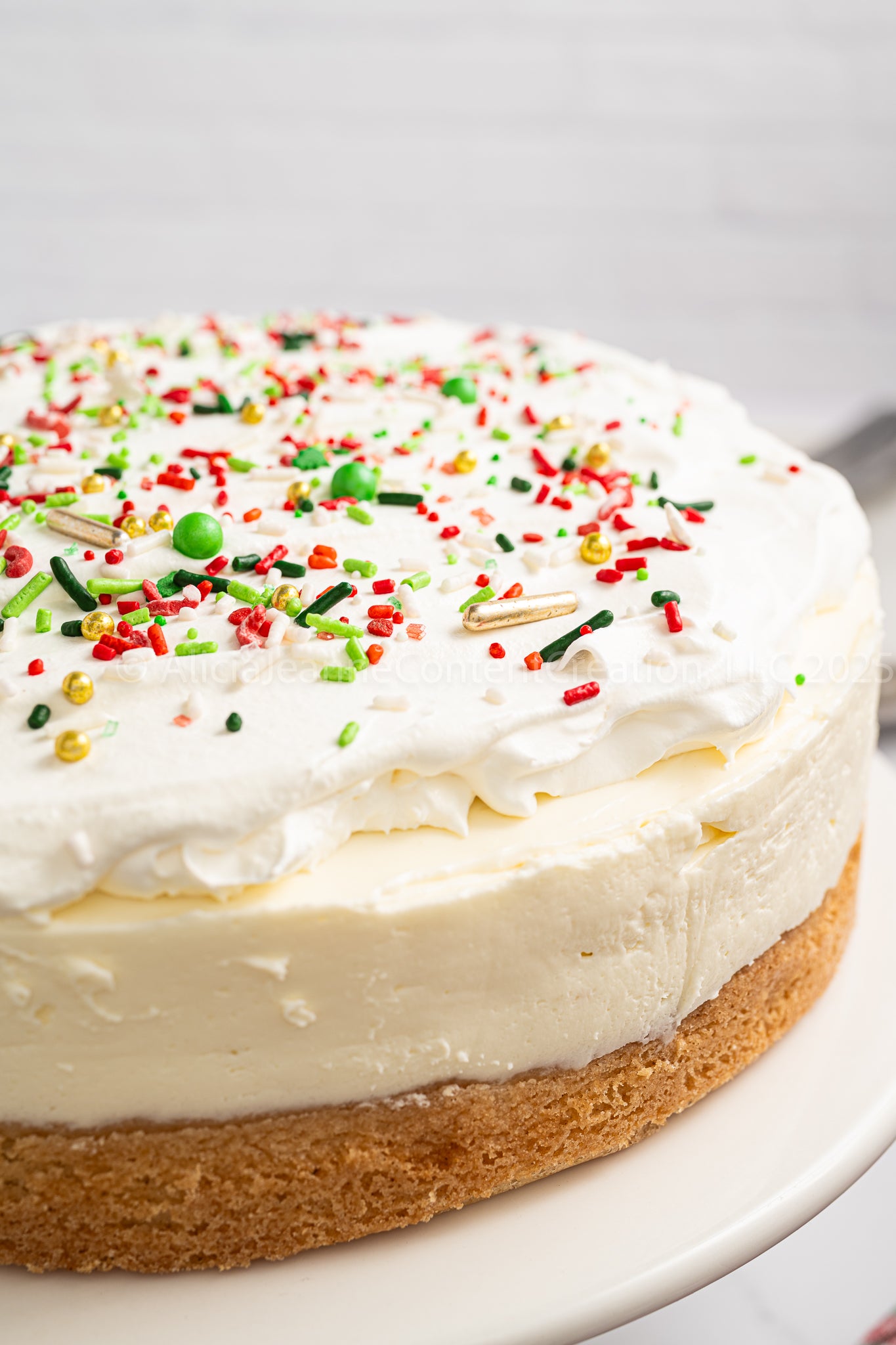 No Bake Sugar Cookie Cheesecake - *EXCLUSIVE*