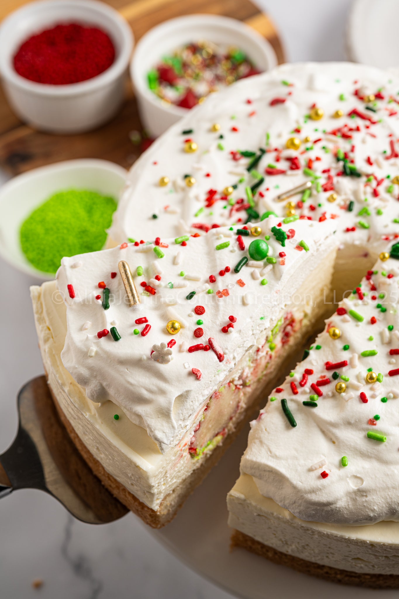 No Bake Sugar Cookie Cheesecake - *EXCLUSIVE*